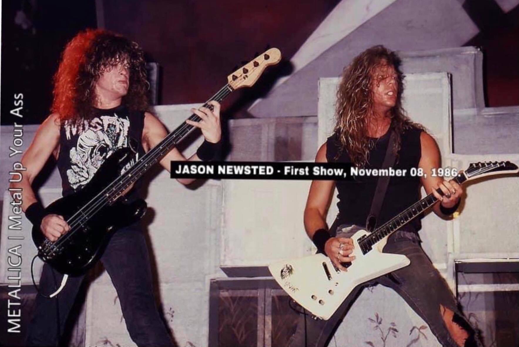 Efemeride del dia: un 8 de noviembre de 1986 hacia su debut en vivo en Metallica Jason Newsted
