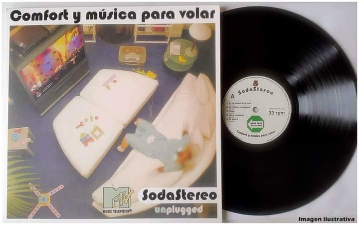 Soda Stereo: Se reeditara de forma oficial en vinilo el Mtv Unplugged de 1996