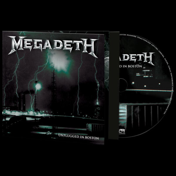 Megadeth: se lanza el “Unplugged In Boston” este mes de agosto