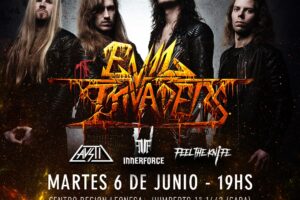 Evil Invaders en Argentina: desde Belgica todo el speed metal caera ante nosotros