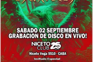 Renacer en Niceto Club: filmación del show en vivo y despedida de Christian Bertoncelli