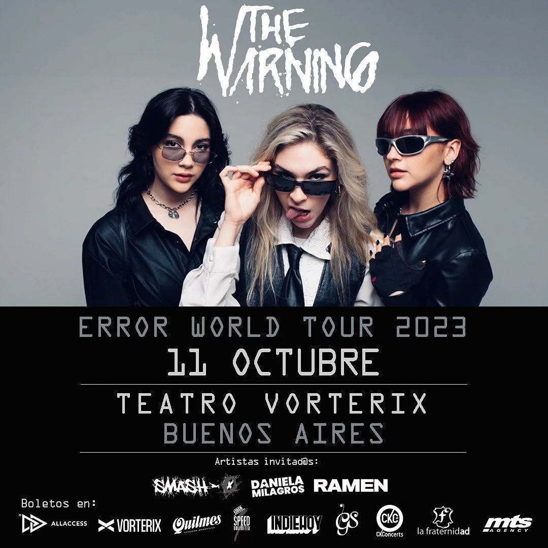 The Warning en Argentina: el trío mexicano desembarcará en Buenos Aires en  octubre -