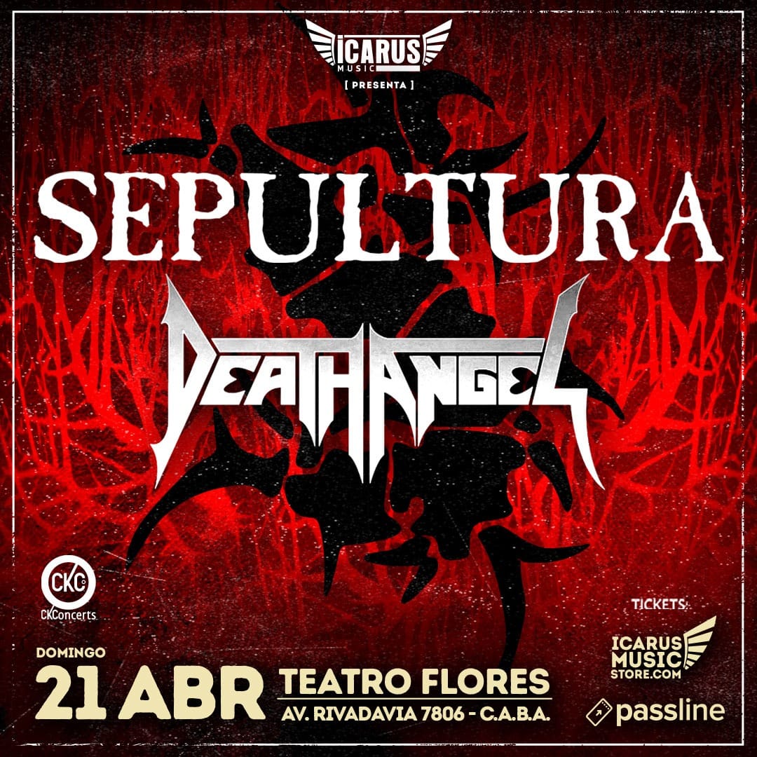 Sepultura y Death Angel juntos en Argentina: masacre en puerta anunciada