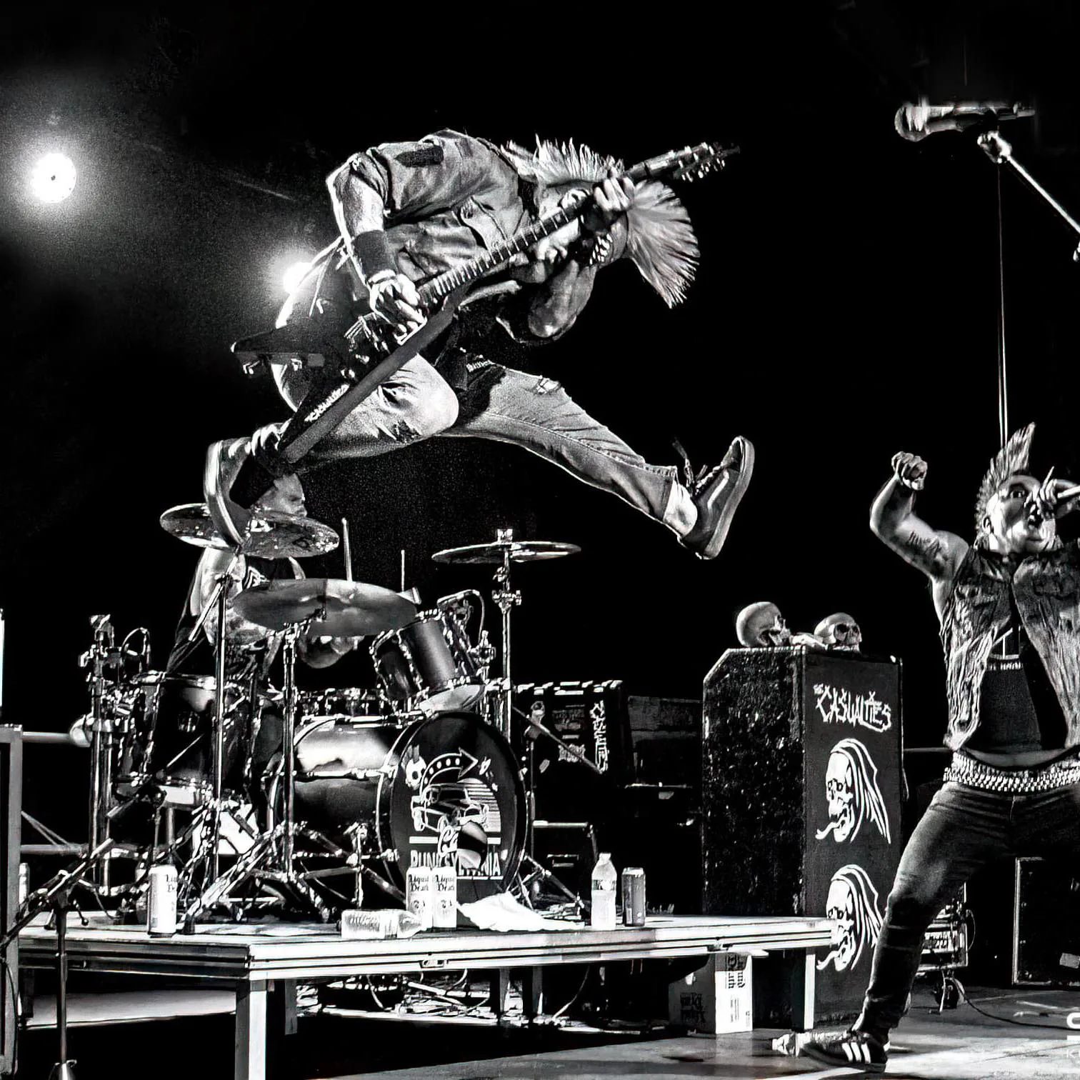 The Casualties en Argentina: una cita imperdible con toda la potencia y furia del street punk