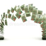 Qué es Dólar Blue Com y Cómo Funciona en Argentina billetes-de-dolares-estadounidenses-apilados-sobre-mapa-argentina