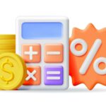 calculadora-y-billetes-con-simbolos-de-porcentaje