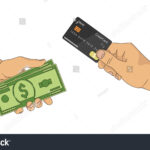 Por qué me descontaron plata de mi cuenta DNI sin autorización manos-sosteniendo-una-tarjeta-y-dinero-en-efectivo