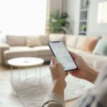 Cómo cancelar un pedido de Rappi fácilmente desde la app persona-usando-smartphone-con-app-de-delivery-abierta