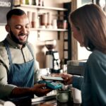 Cómo asociar tu CUIT con American Express para beneficios exclusivos persona-usando-tarjeta-american-express-digitalmente