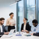 sede-banco-ciudad-personas-atendiendo-clientes